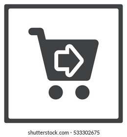 Shopping Icon, flat design style