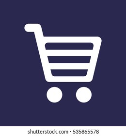 Shopping Icon, flat design style