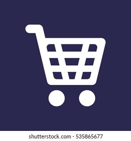 Shopping Icon, flat design style