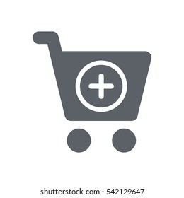 Shopping Icon, flat design style