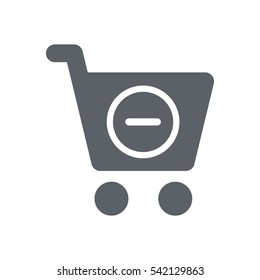 Shopping Icon, flat design style