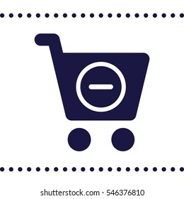Shopping Icon, flat design style