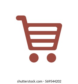 Shopping Icon, flat design style