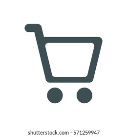 Shopping Icon, flat design style