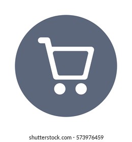 Shopping Icon, flat design style