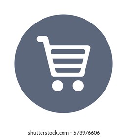 Shopping Icon, flat design style