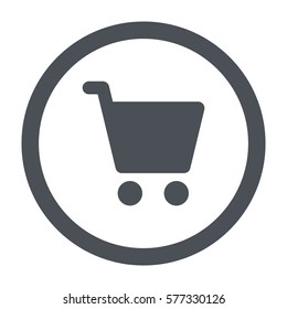 Shopping Icon, flat design style
