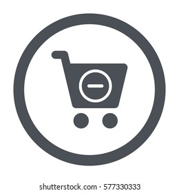 Shopping Icon, flat design style