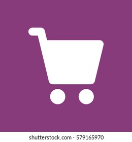 Shopping Icon, flat design style
