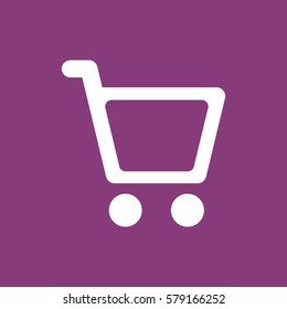 Shopping Icon, flat design style