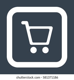 Shopping Icon, flat design style