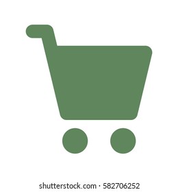 Shopping Icon, flat design style