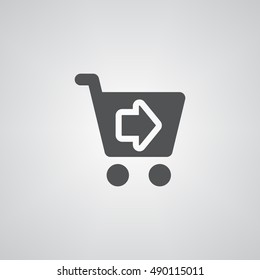 Shopping icon illustration isolated vector sign symbol