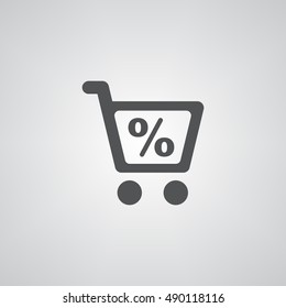 Shopping icon illustration isolated vector sign symbol