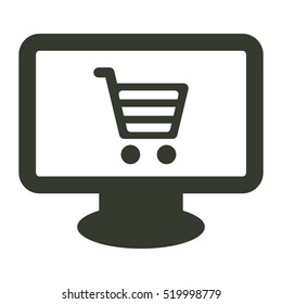 Shopping icon illustration isolated vector sign symbol