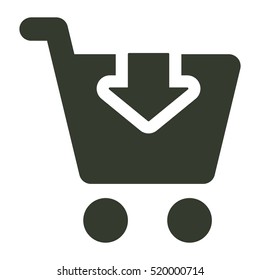 Shopping icon illustration isolated vector sign symbol