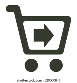 Shopping icon illustration isolated vector sign symbol