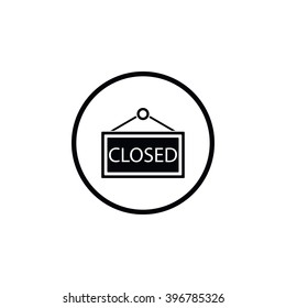 Shopping icon labels "closed".