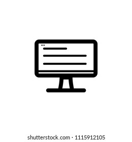 shopping icon line, vector eps 10