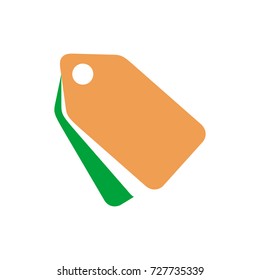 Shopping icon logo design template vector