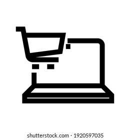 shopping icon or logo isolated sign symbol vector illustration - high quality black style vector icons
