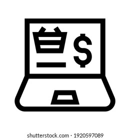 shopping icon or logo isolated sign symbol vector illustration - high quality black style vector icons
