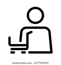 shopping icon or logo isolated sign symbol vector illustration - high quality black style vector icons

