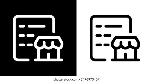 Shopping icon. Online shopping. Discount. Online store. Delivery. COD. Black icon. Silhouette icon.