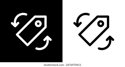 Shopping icon. Online shopping. Discount. Online store. Delivery. COD. Black icon. Silhouette icon.