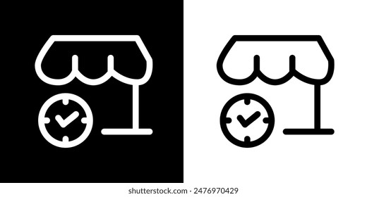 Shopping icon. Online shopping. Discount. Online store. Delivery. COD. Black icon. Silhouette icon.