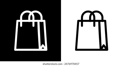 Shopping icon. Online shopping. Discount. Online store. Delivery. COD. Black icon. Silhouette icon.