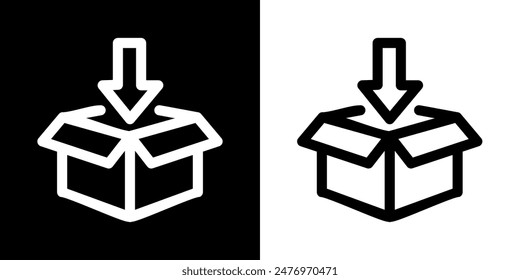 Shopping icon. Online shopping. Discount. Online store. Delivery. COD. Black icon. Silhouette icon.