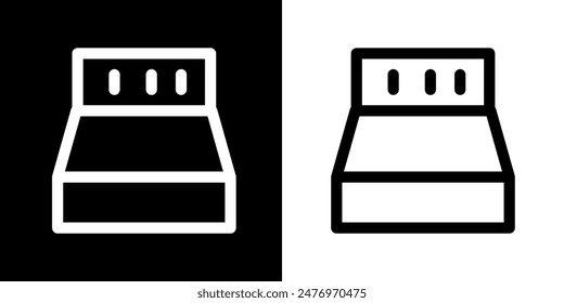 Shopping icon. Online shopping. Discount. Online store. Delivery. COD. Black icon. Silhouette icon.