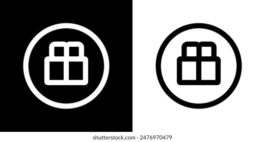 Shopping icon. Online shopping. Discount. Online store. Delivery. COD. Black icon. Silhouette icon.