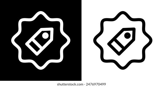 Shopping icon. Online shopping. Discount. Online store. Delivery. COD. Black icon. Silhouette icon.