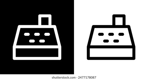 Shopping icon. Online shopping. Discount. Online store. Delivery. COD. Black icon. Silhouette icon.