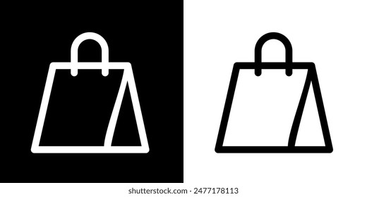 Shopping icon. Online shopping. Discount. Online store. Delivery. COD. Black icon. Silhouette icon.