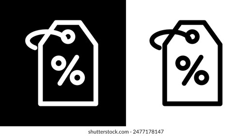 Shopping icon. Online shopping. Discount. Online store. Delivery. COD. Black icon. Silhouette icon.