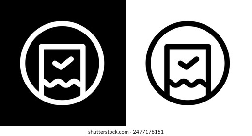 Shopping icon. Online shopping. Discount. Online store. Delivery. COD. Black icon. Silhouette icon.