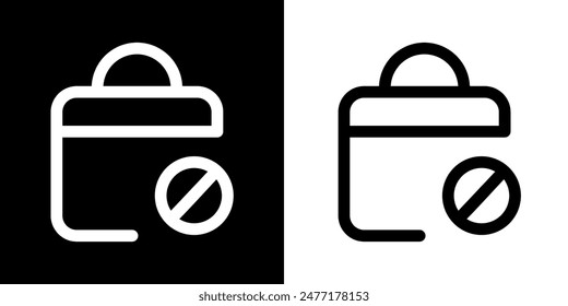 Shopping icon. Online shopping. Discount. Online store. Delivery. COD. Black icon. Silhouette icon.