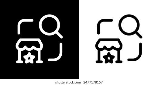 Shopping icon. Online shopping. Discount. Online store. Delivery. COD. Black icon. Silhouette icon.