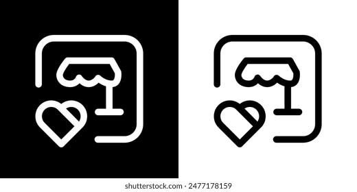 Shopping icon. Online shopping. Discount. Online store. Delivery. COD. Black icon. Silhouette icon.