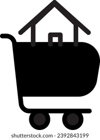 Einkaufssymbol: "Dieses pulsierende Shopping Icon ist die Freude an der Handelstherapie und eignet sich ideal für E-Commerce-Plattformen und Modeprojekte. Es vermittelt die Aufregung und Vielfalt des Einkaufs
