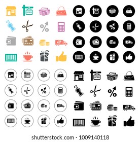 Shopping Icon set