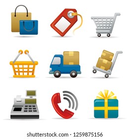 Shopping Icon set