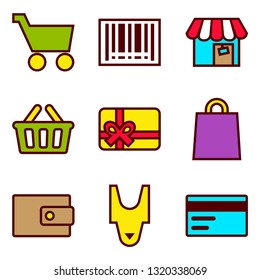 Shopping Icon Set