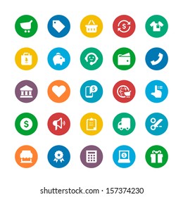 Shopping icon Set