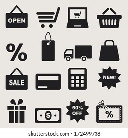 Shopping Icon Set