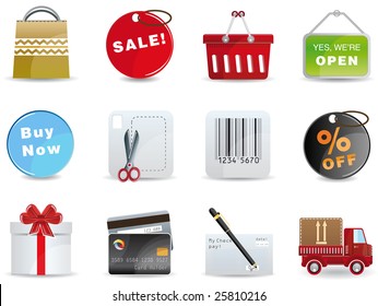 Shopping Icon Set