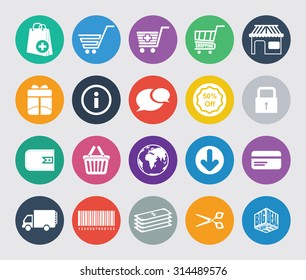 Shopping Icon Set